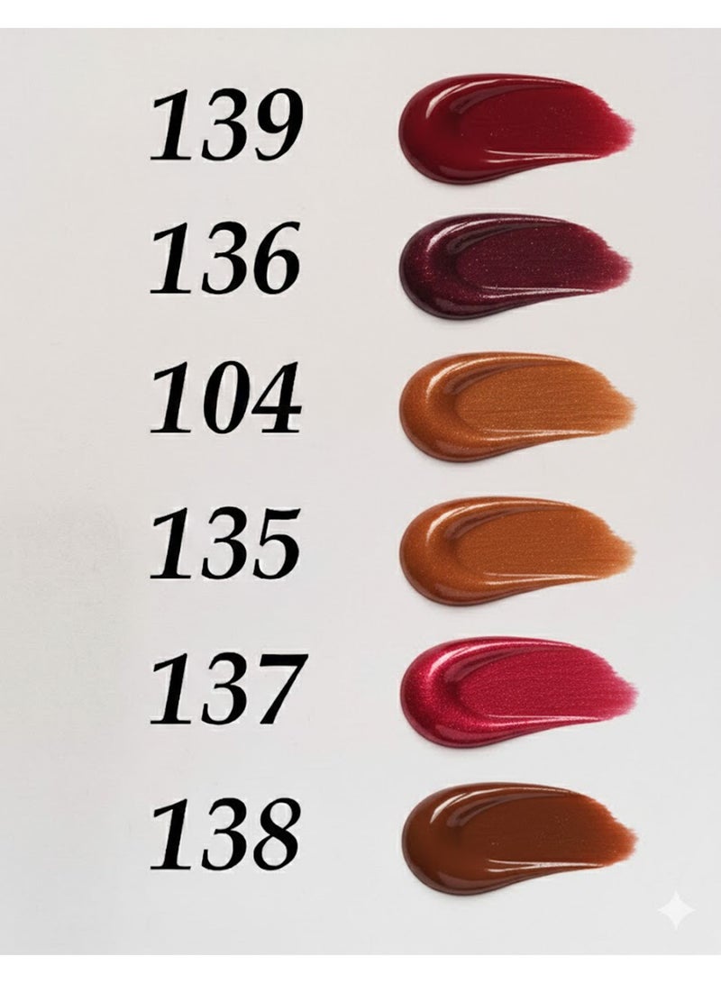 Sandra Matte Lip Tint, Long-Lasting Liquid Lipstick, Shade No. 136 - Image 2
